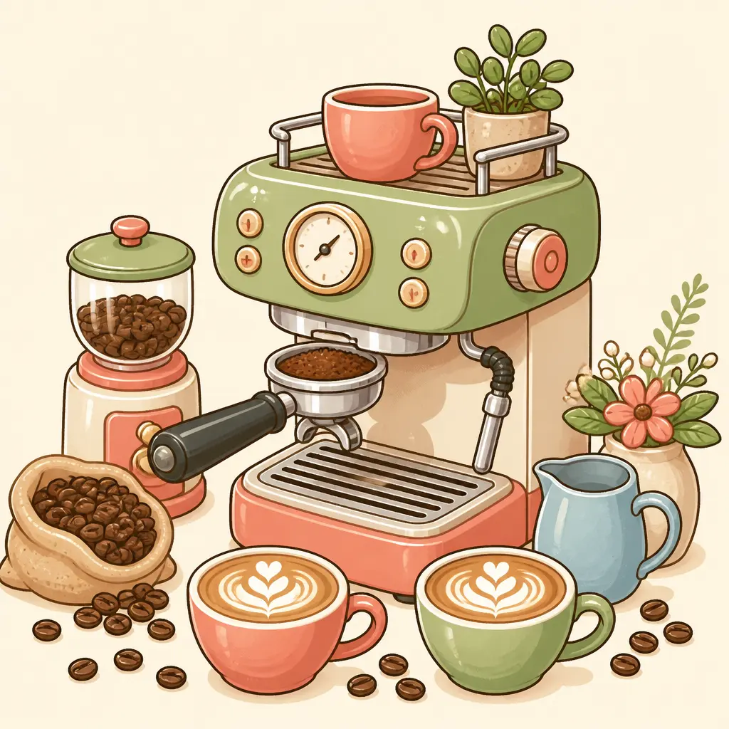 Selbst gerösteter Siebträger-Kaffee