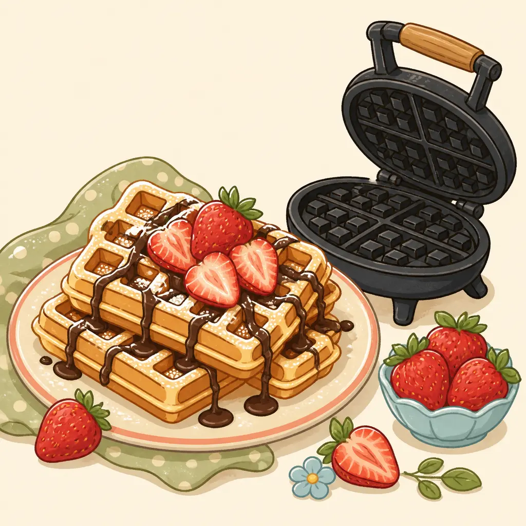Belgische Waffel-Station