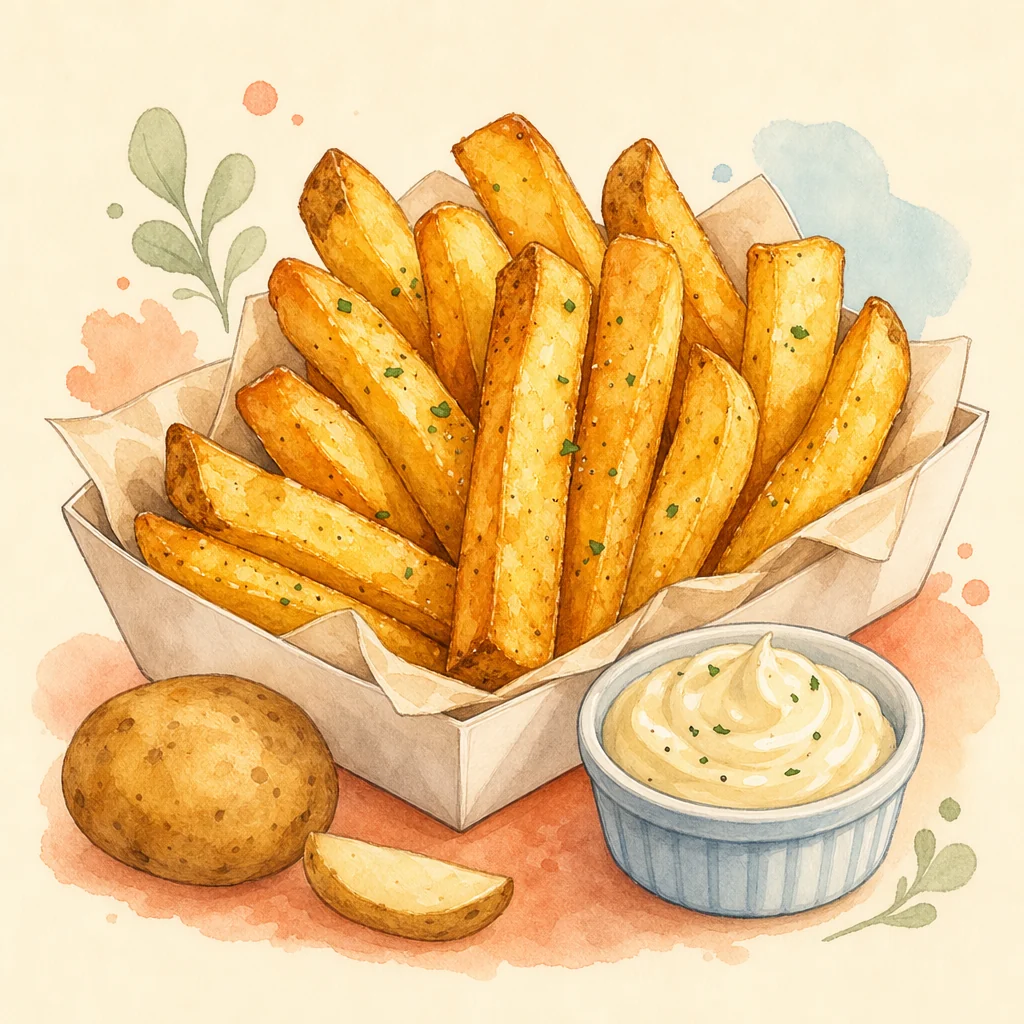 Steakhouse-Pommes-Station